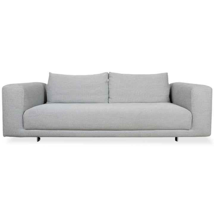 COR Moss Stoff Dreisitzer Grau Sofa Couch