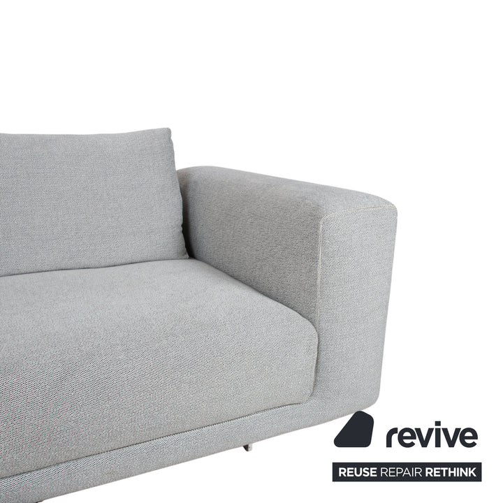 COR Moss Stoff Dreisitzer Grau Sofa Couch