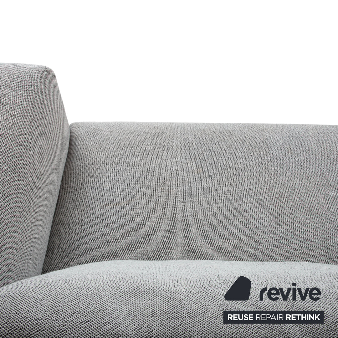 COR Moss Stoff Dreisitzer Grau Sofa Couch