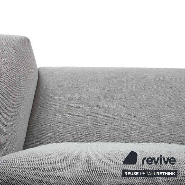 COR Moss Stoff Dreisitzer Grau Sofa Couch