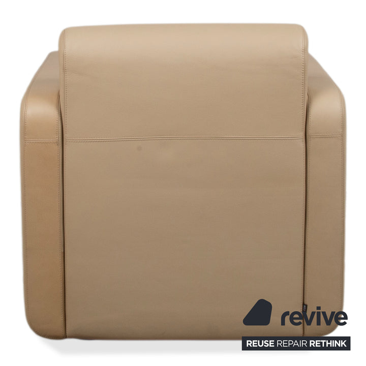 COR Quant Sessel Leder Beige Sand