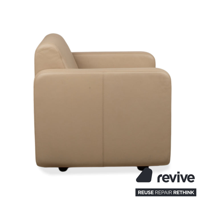 COR Quant Sessel Leder Beige Sand