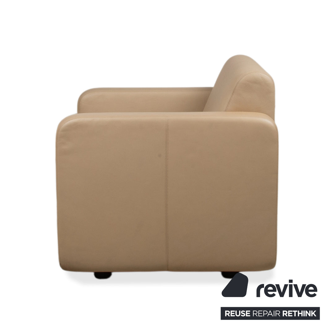 COR Quant Sessel Leder Beige Sand