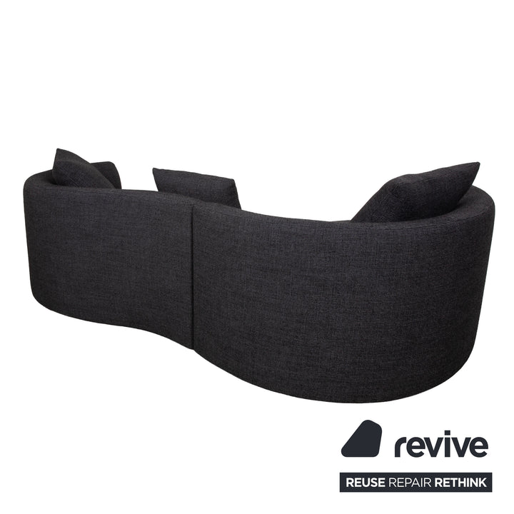 Cor Siwa Stoff Ecksofa Grau Sofa Couch