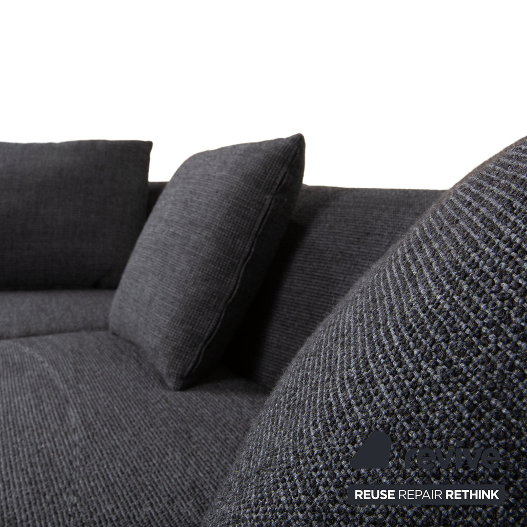 Cor Siwa Stoff Ecksofa Grau Sofa Couch