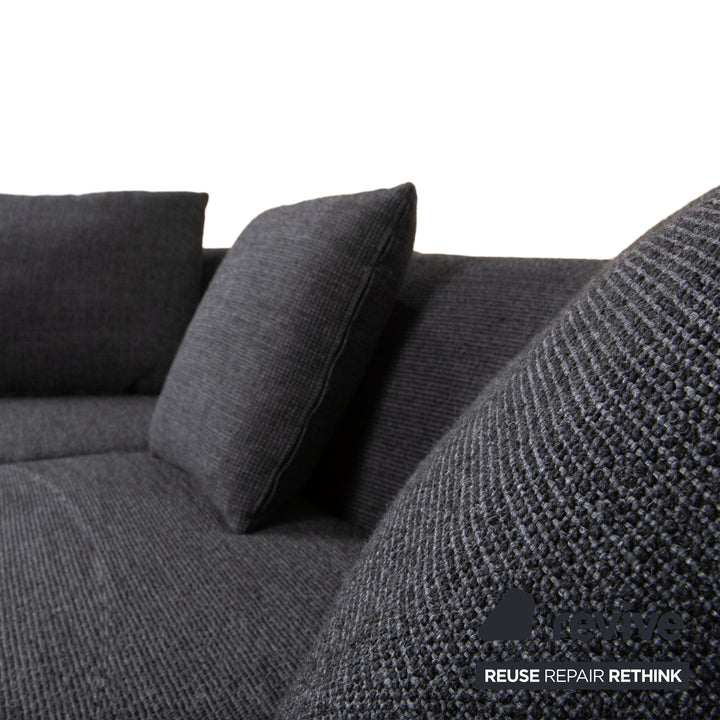 Cor Siwa Stoff Ecksofa Grau Sofa Couch