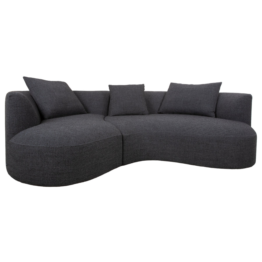 Cor Siwa Stoff Ecksofa Grau Sofa Couch