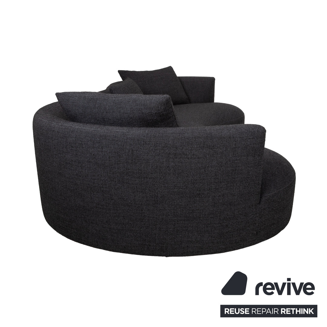 Cor Siwa Stoff Ecksofa Grau Sofa Couch