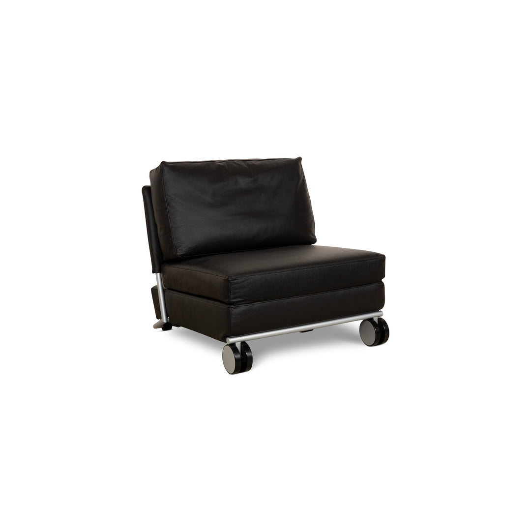 Cor Trinus Leather Armchair Black manual function