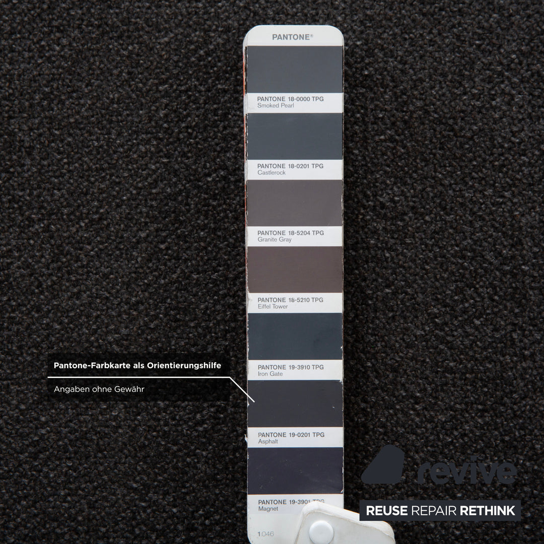 COR Trio Stoff Ecksofa Grau Sofa Couch