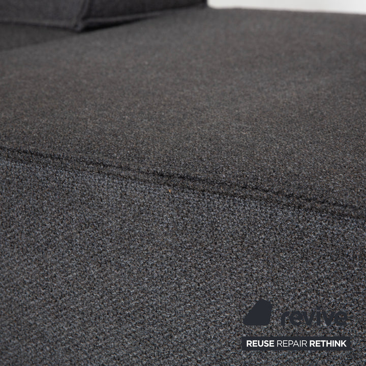 COR Trio Stoff Ecksofa Grau Sofa Couch