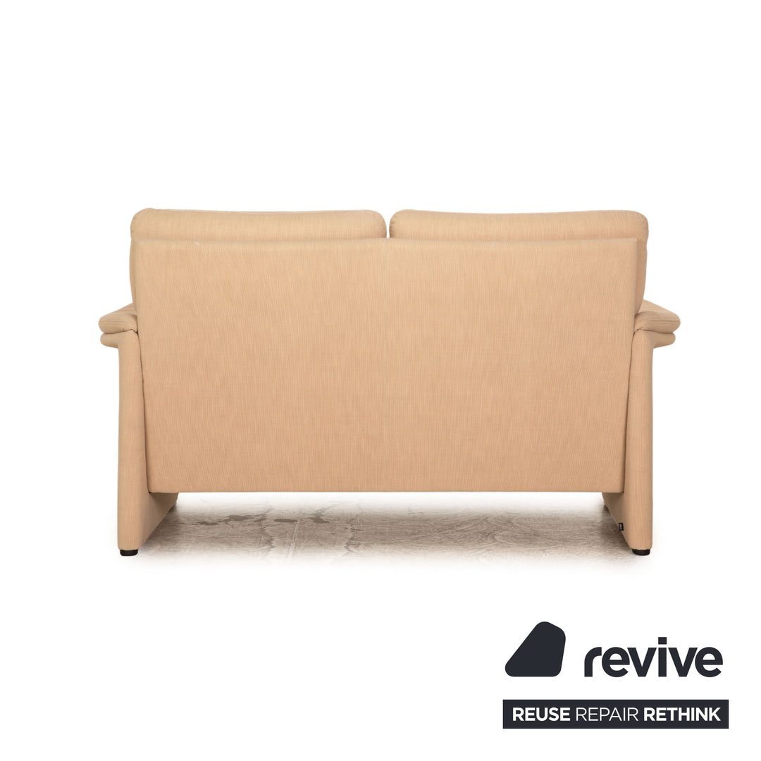 Cor Zento Stoff Zweisitzer Beige Sofa Couch