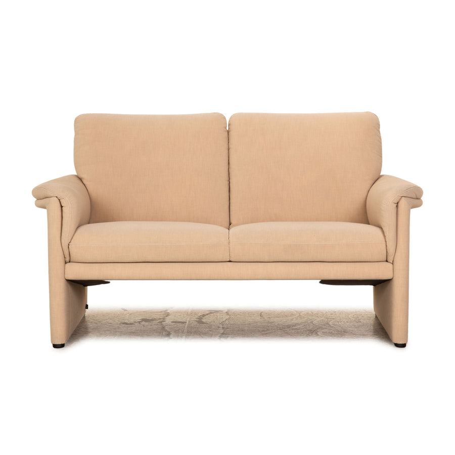 Cor Zento Stoff Zweisitzer Beige Sofa Couch