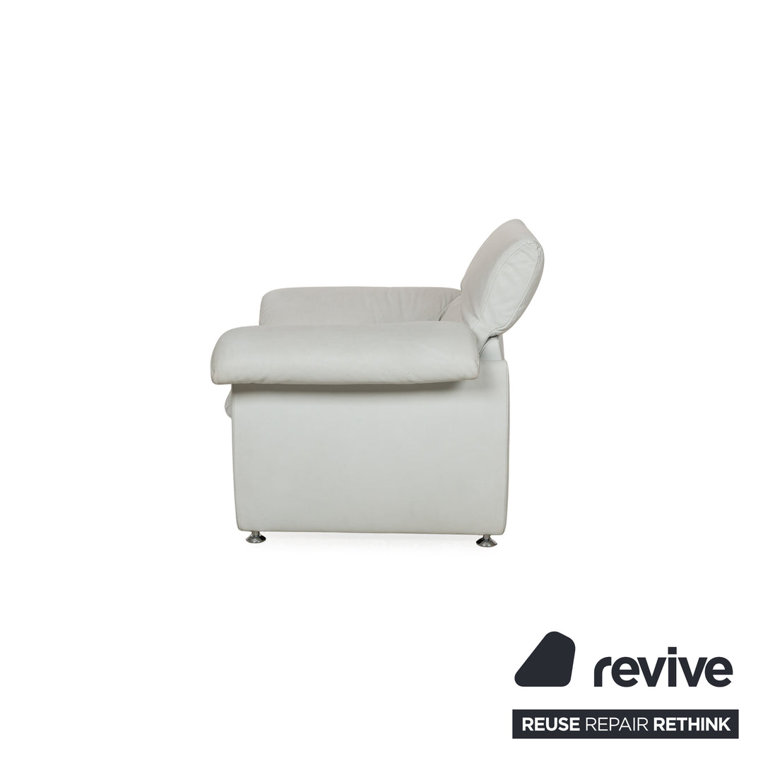 de Sede DS-10 fauteuil en cuir blanc