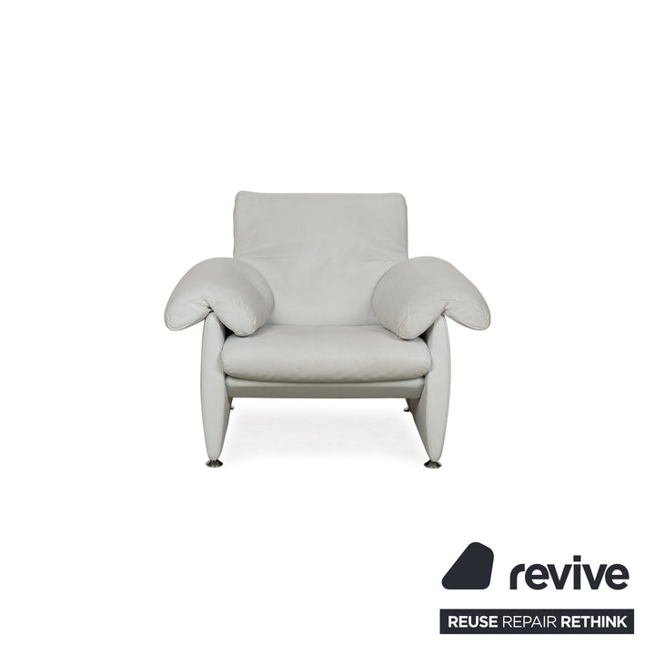 de Sede DS-10 fauteuil en cuir blanc