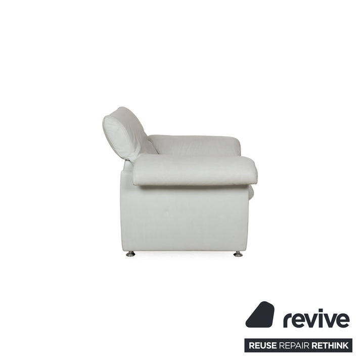 de Sede DS-10 fauteuil en cuir blanc