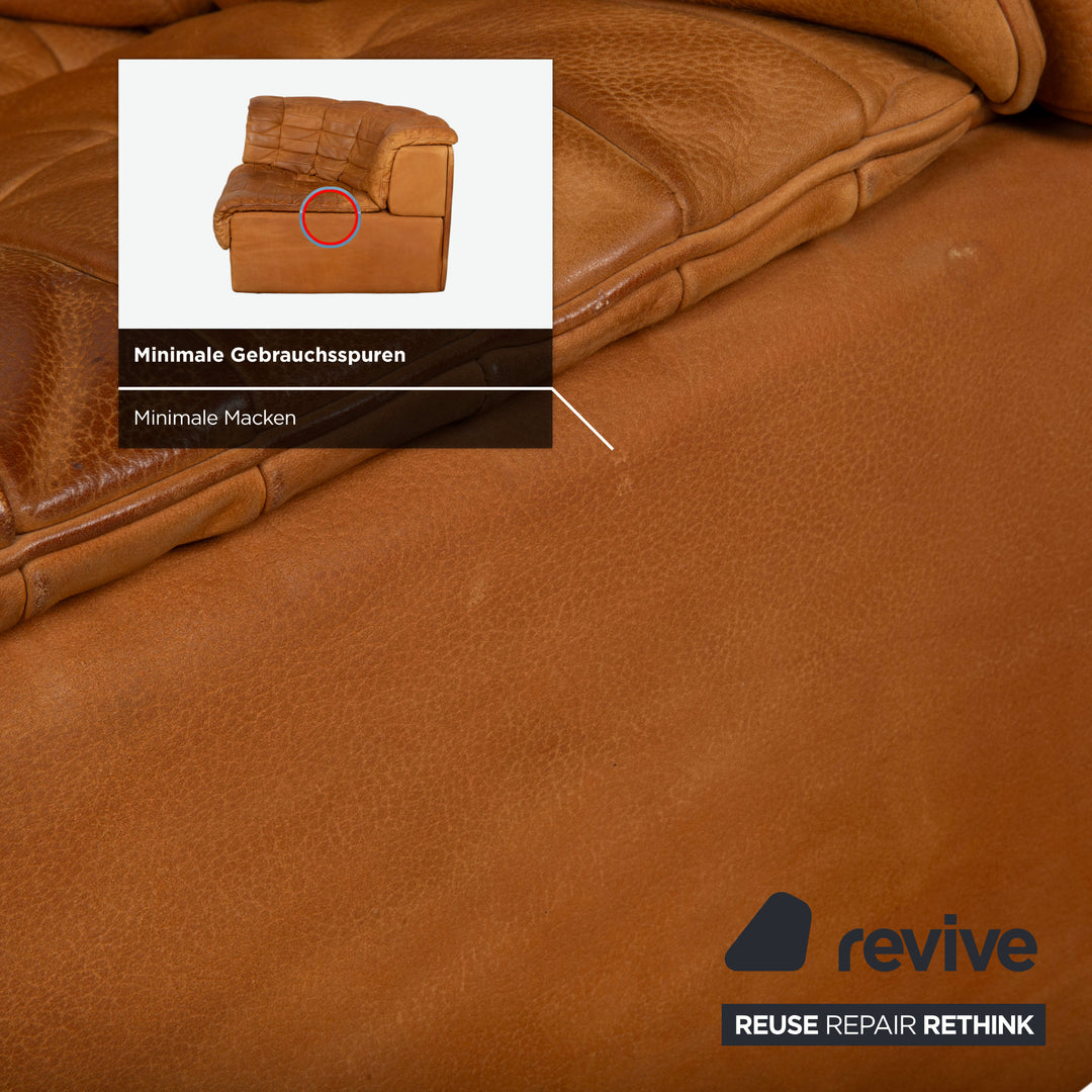 de Sede DS-11 Leather Armchair Brown Caramel Vintage