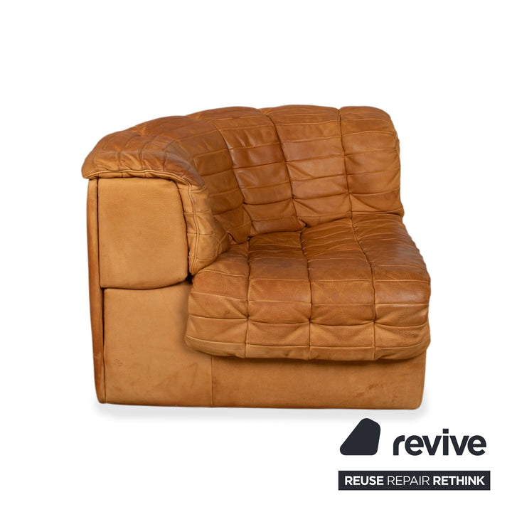 de Sede DS-11 Leather Armchair Brown Caramel Vintage