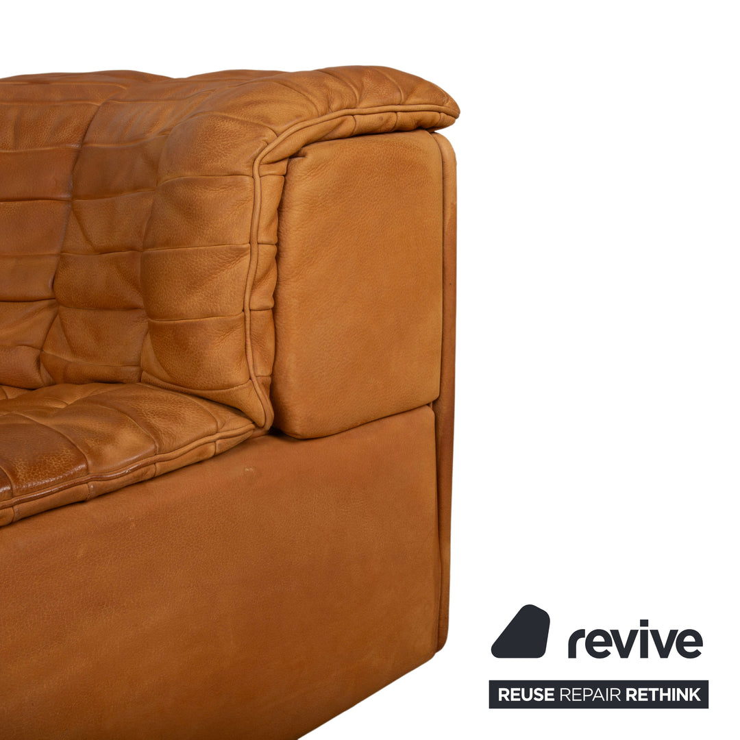 de Sede DS-11 Leather Armchair Brown Caramel Vintage