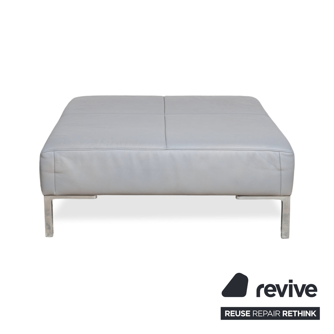 De Sede DS-112 Leder Hocker Grau