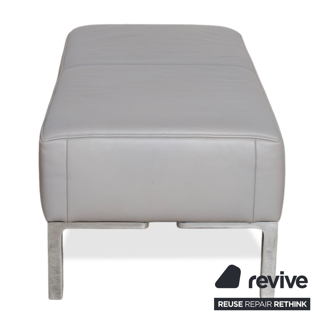 de Sede DS-112 Leder Hocker Grau