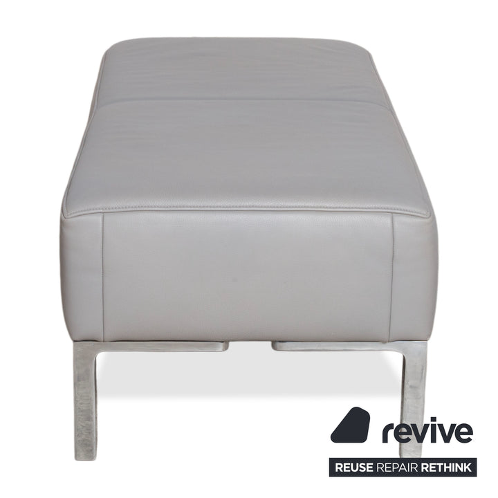 de Sede DS-112 Leder Hocker Grau