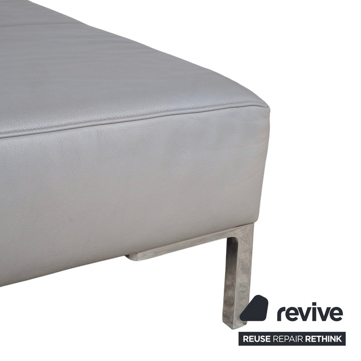 De Sede DS-112 Leder Hocker Grau
