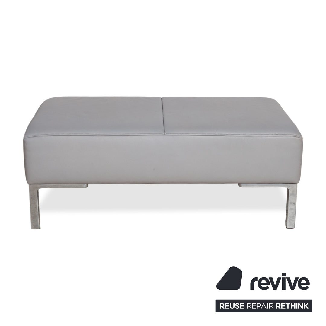 de Sede DS-112 Leder Hocker Grau