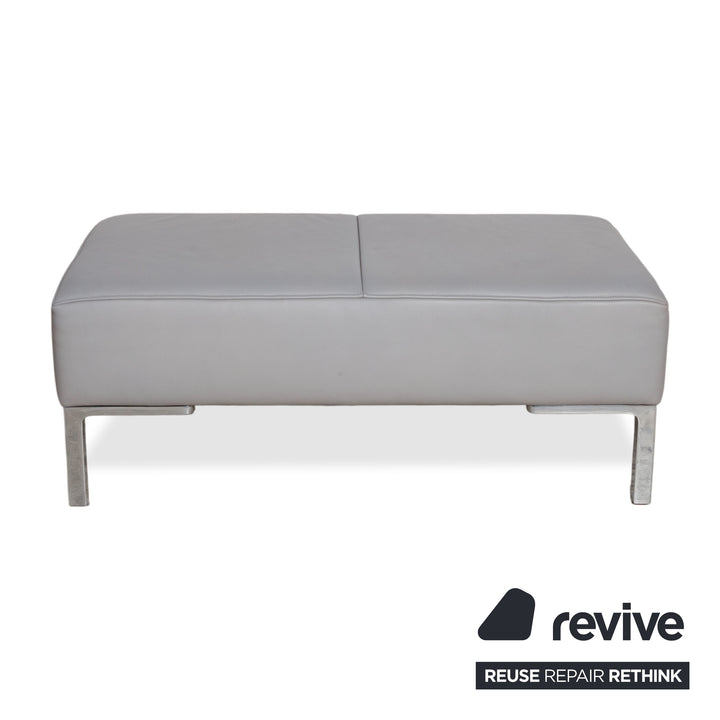 de Sede DS-112 Leder Hocker Grau