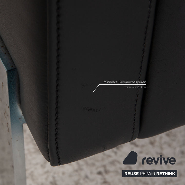 de sede ds 118 Leder Sessel Schwarz