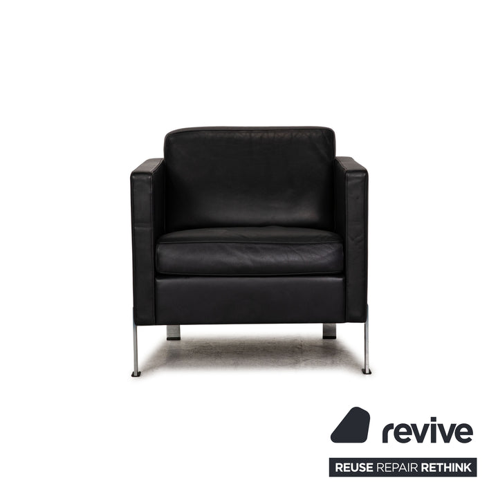 de sede ds 118 Leder Sessel Schwarz