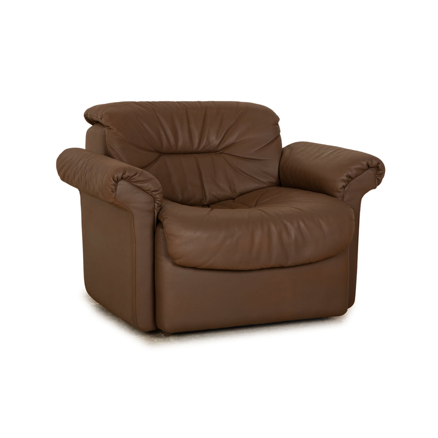 de Sede DS 14 fauteuil en cuir marron taupe