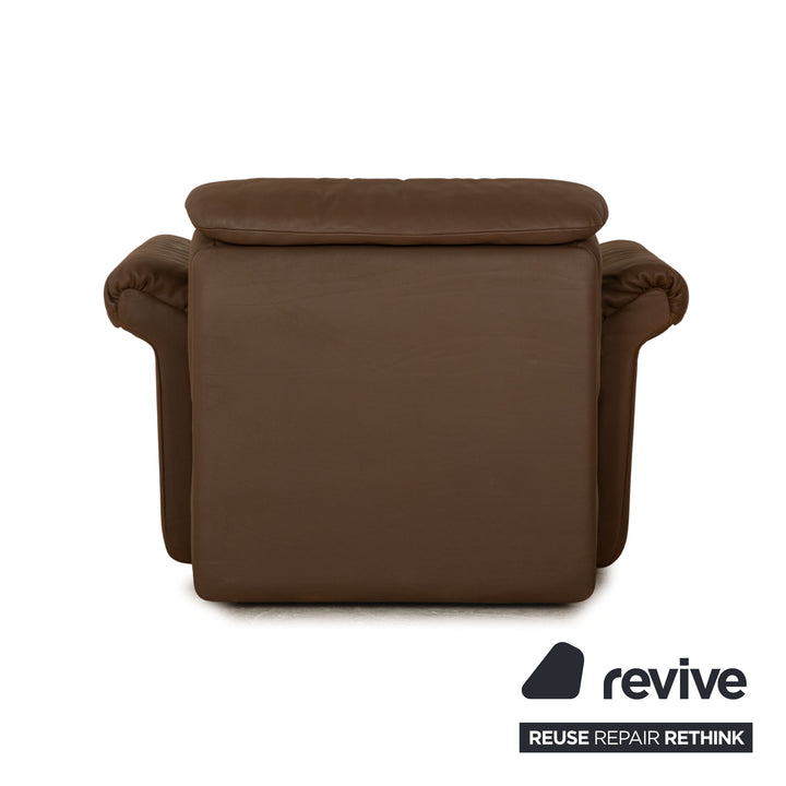 de Sede DS 14 Ensemble de canapés en cuir Marron Taupe Canapé d'angle Fauteuil Canapé