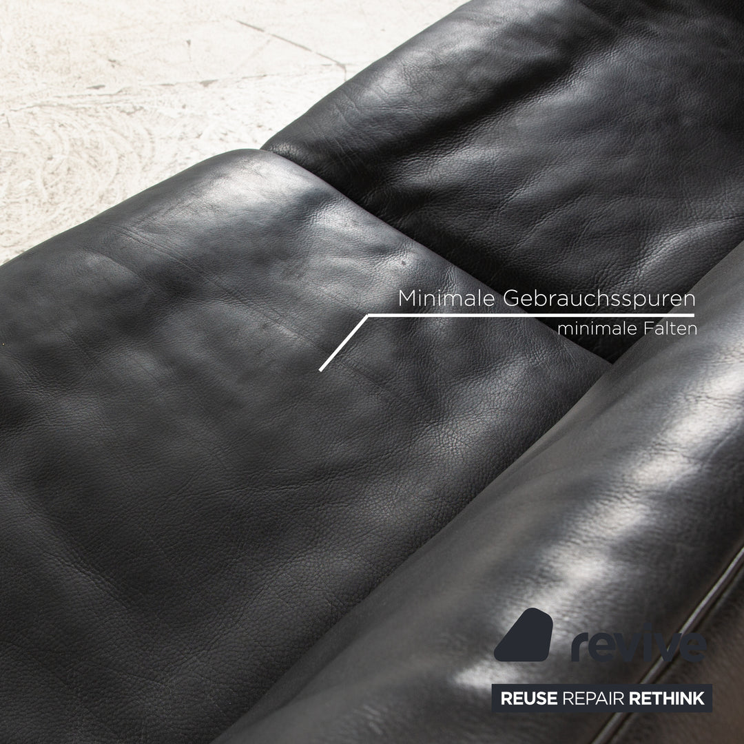 de Sede ds 140 leather two-seater anthracite manual function