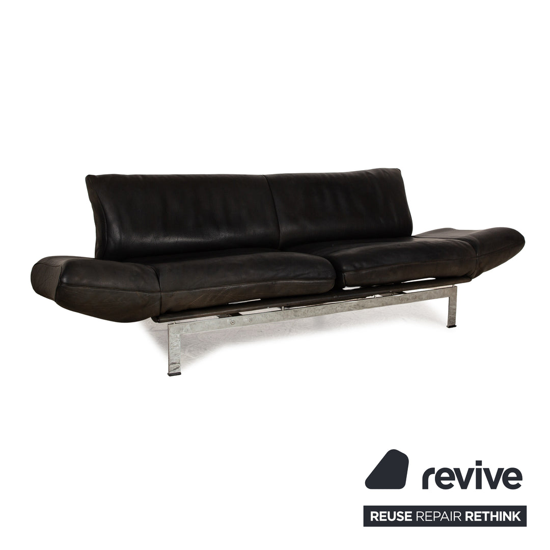 de Sede ds 140 leather two-seater anthracite manual function