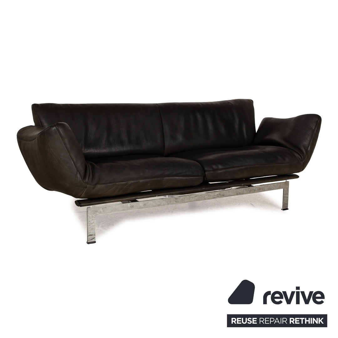 de Sede ds 140 leather two-seater anthracite manual function