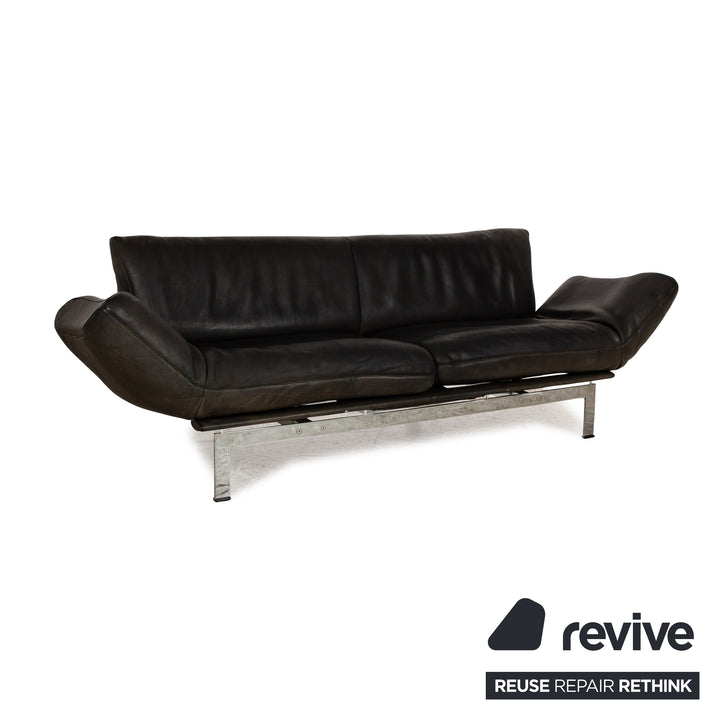 de Sede ds 140 leather two-seater anthracite manual function