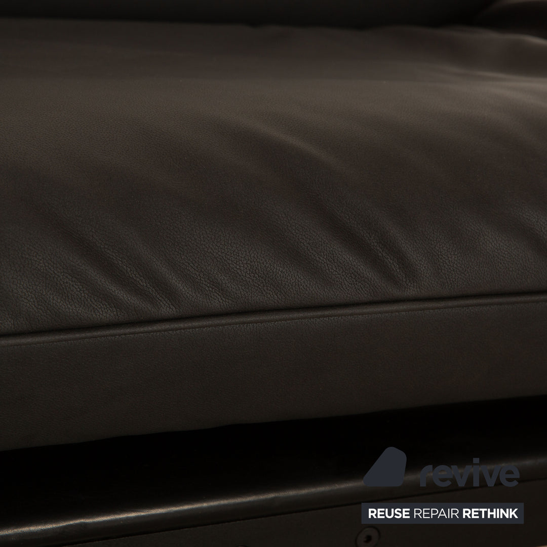 de Sede DS 140 fabric sofa gray new cover manual function microfiber