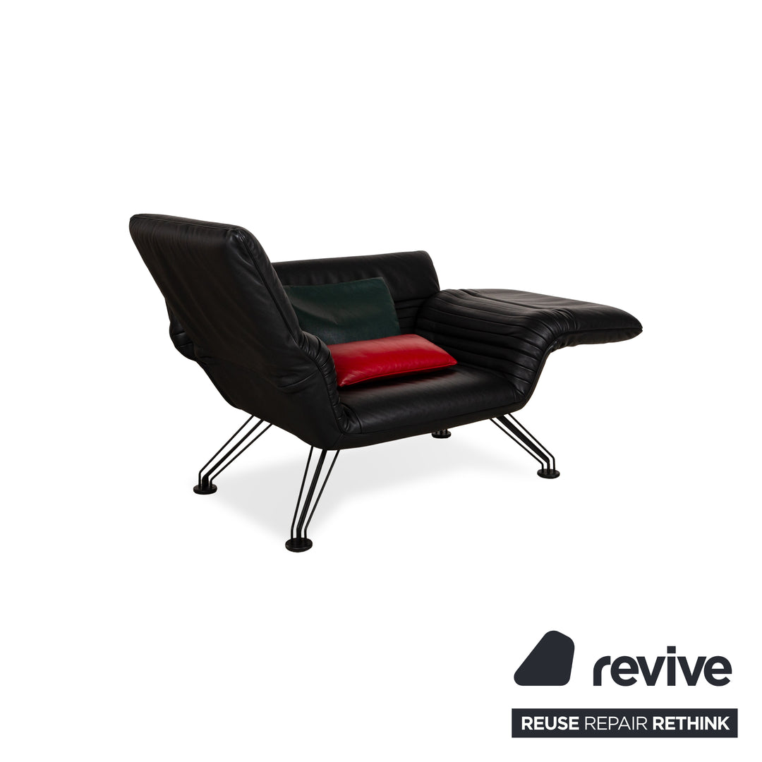 de Sede DS-142 Fauteuil en Cuir Noir