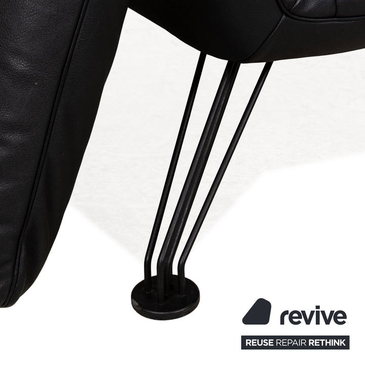 de Sede DS-142 Fauteuil en Cuir Noir