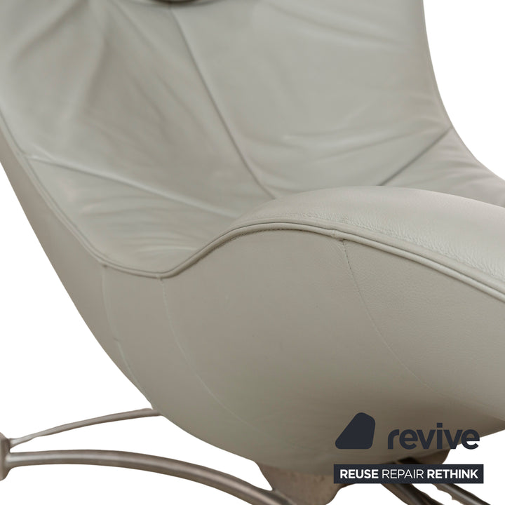 de Sede DS-151 Leather Lounger Grey