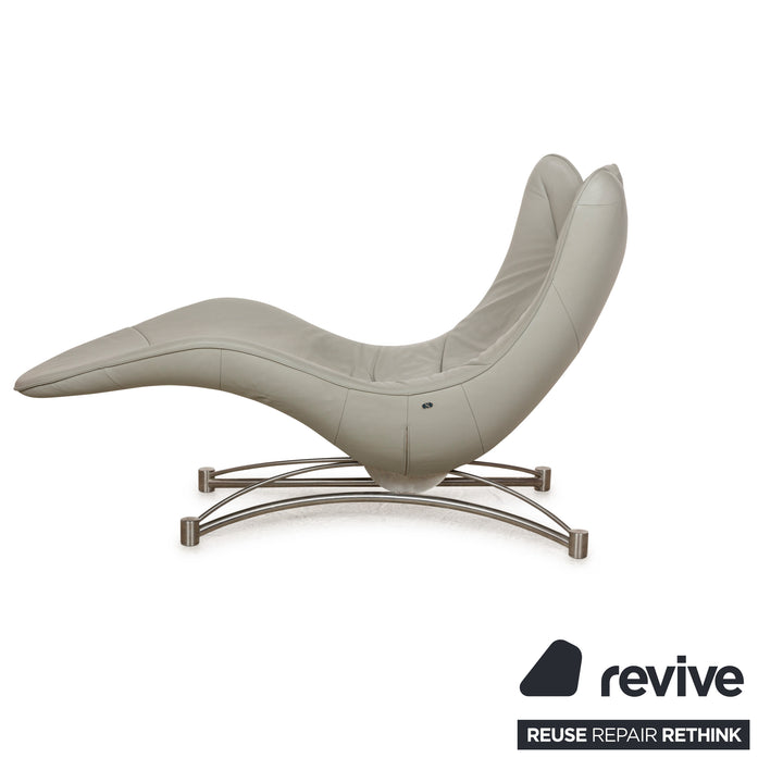 de Sede DS-151 Leather Lounger Grey
