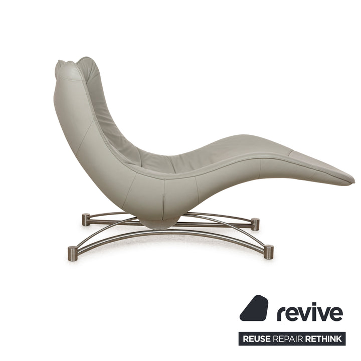 de Sede DS-151 Leather Lounger Grey