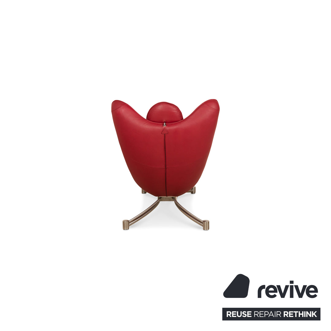 de Sede DS-151 Leather Lounger Red