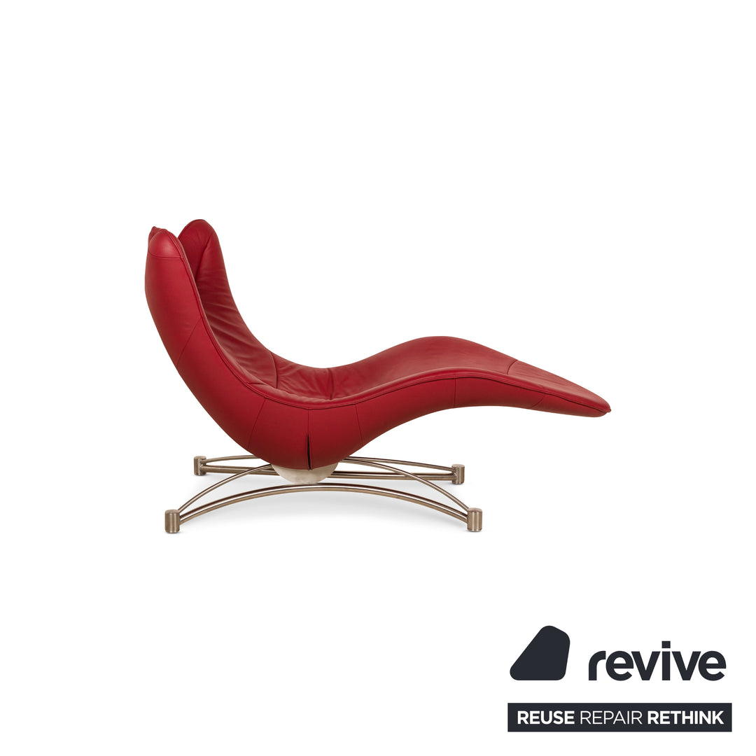 de Sede DS-151 Leather Lounger Red