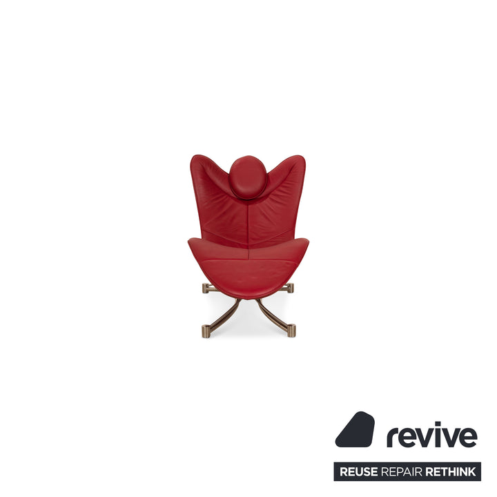 de Sede DS-151 Leather Lounger Red