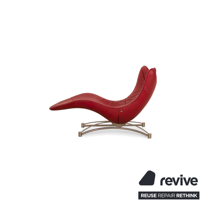 de Sede DS-151 Leather Lounger Red