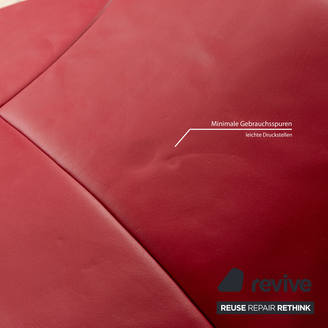 de Sede DS-151 Leather Lounger Red