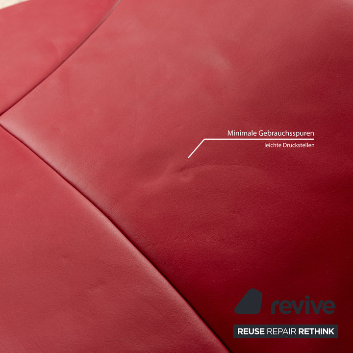 de Sede DS-151 Leather Lounger Red