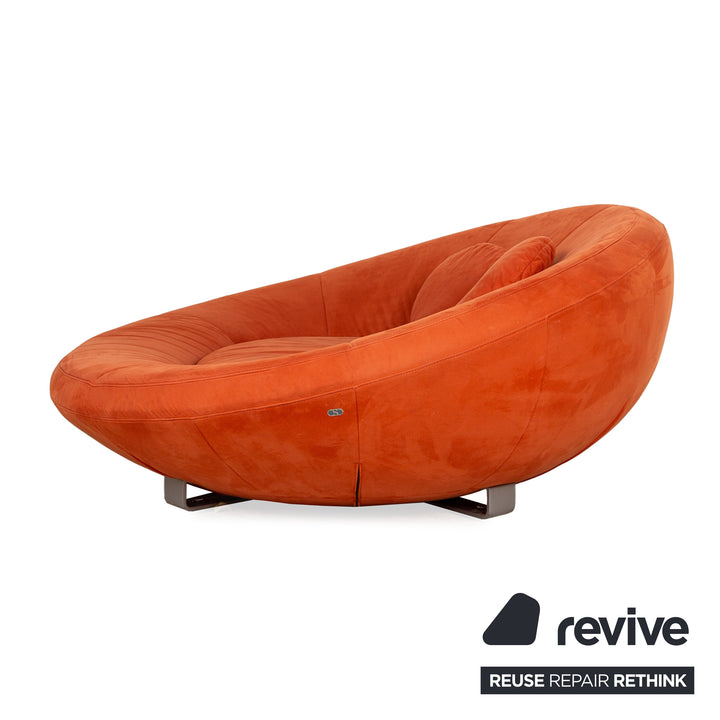 de Sede DS 152 Stoff Zweisitzer Orange Sofa Couch